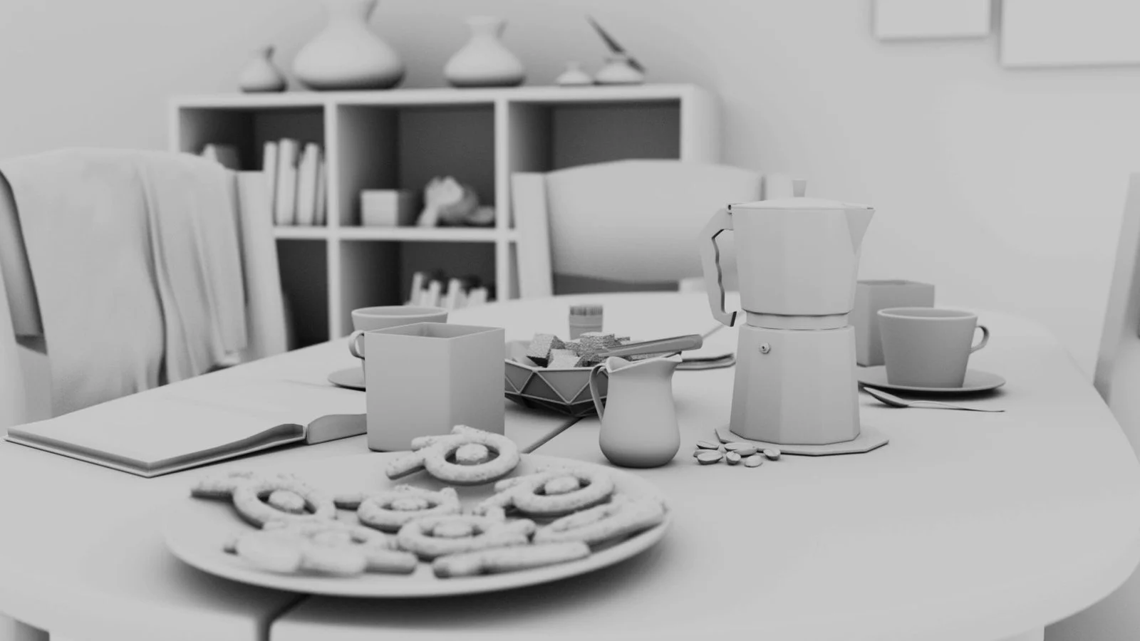 Moka Pot Interior Ambient Occlusion